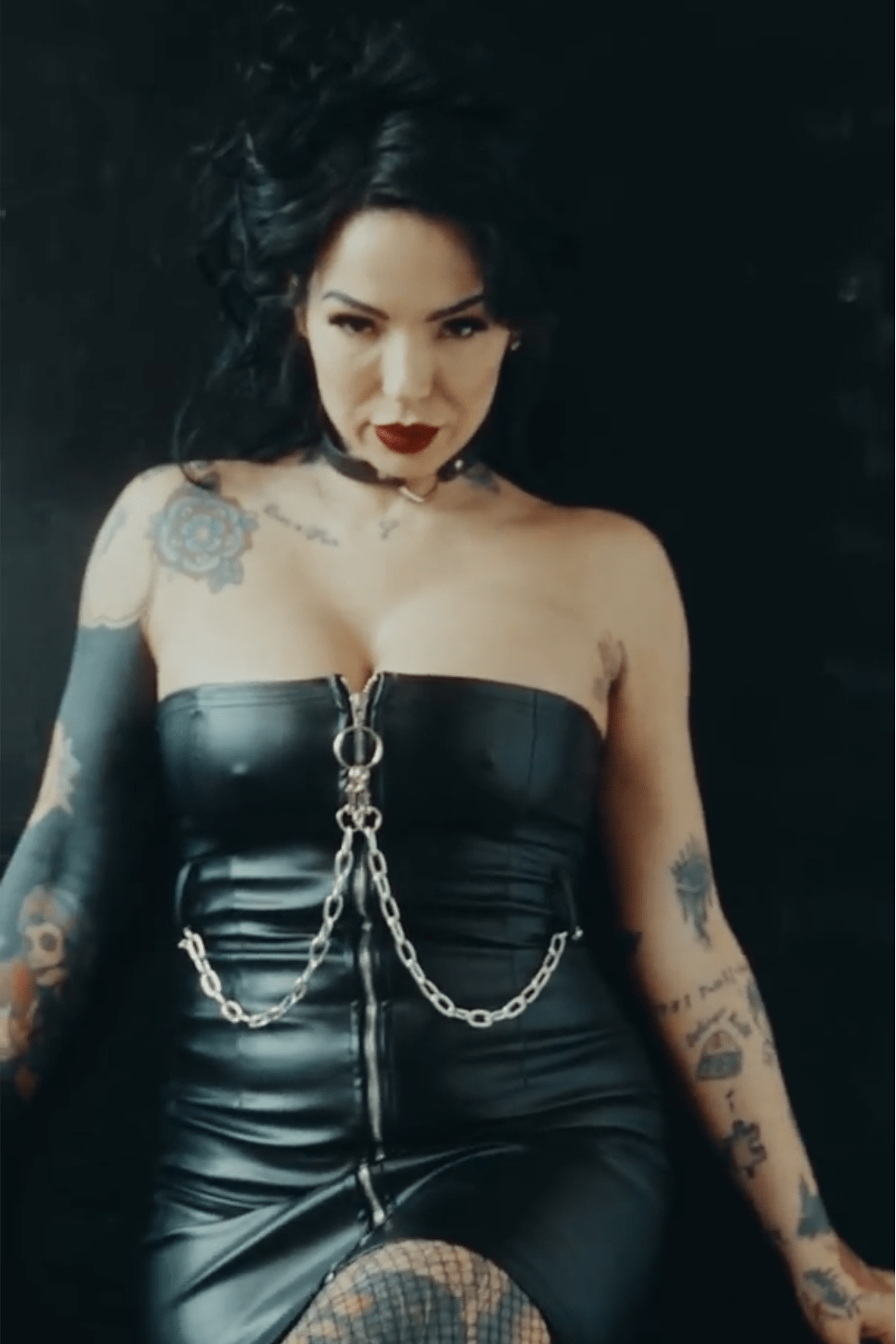 Robe Sexy Gothique Sombre