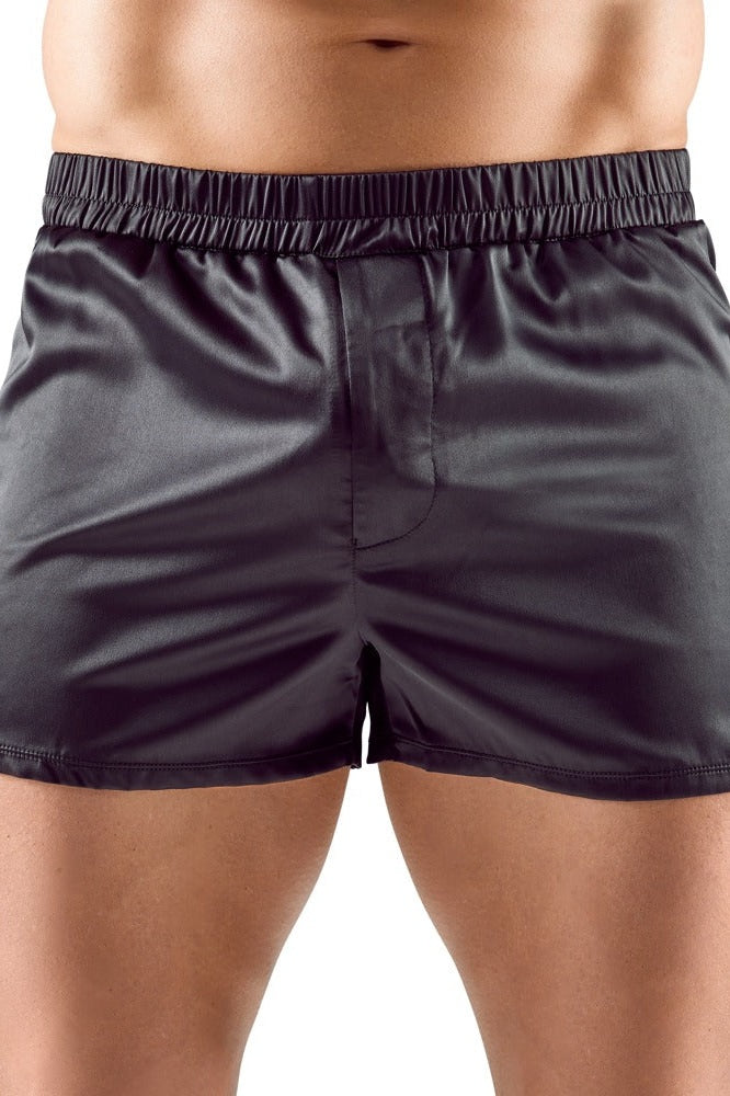 Black Satin Short
