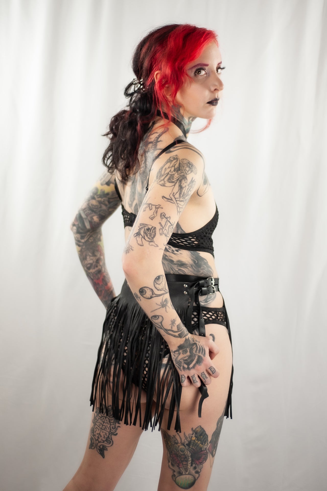 Fish Net-410 Bodysuit