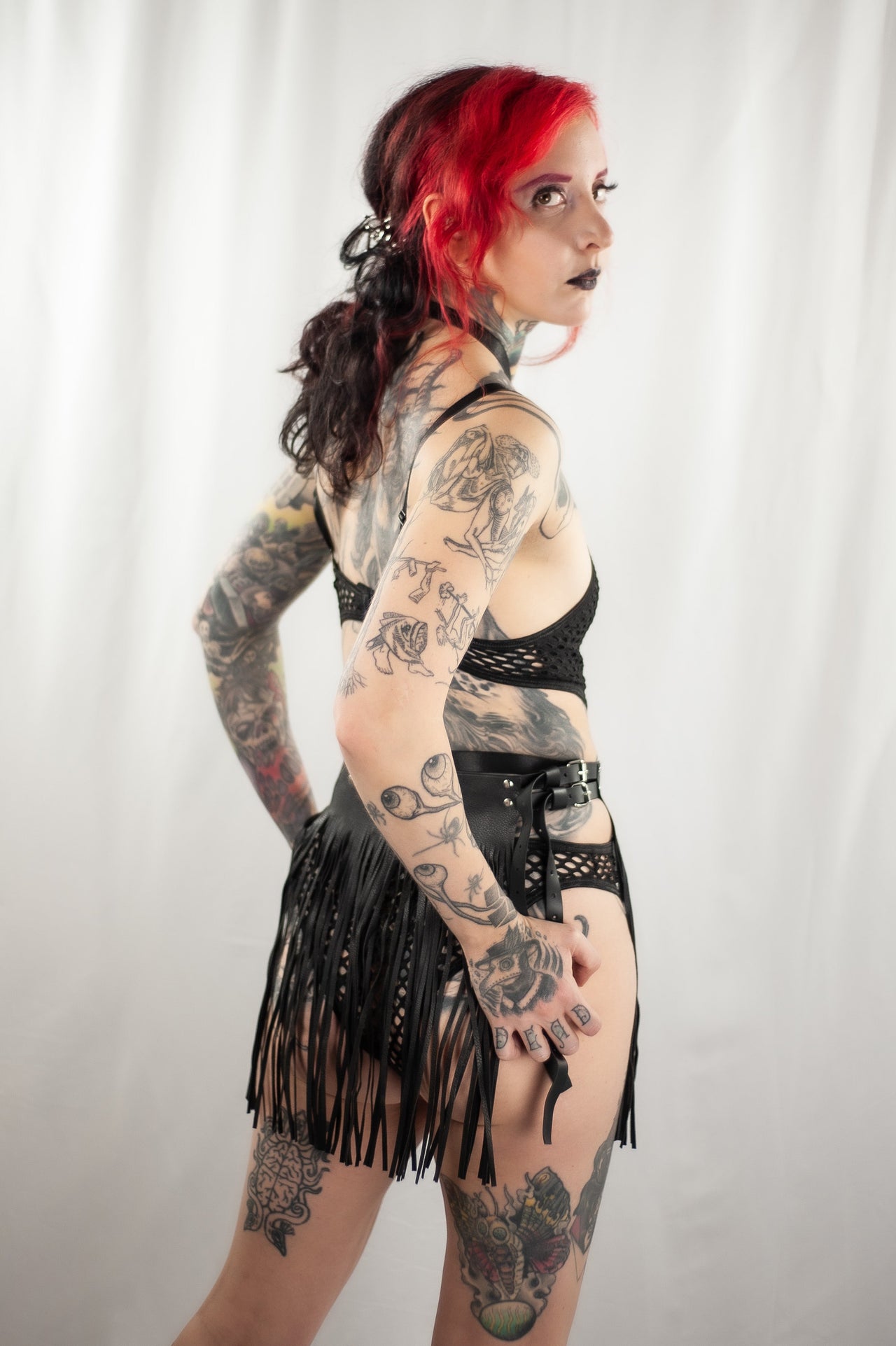 Fish Net-410 Bodysuit