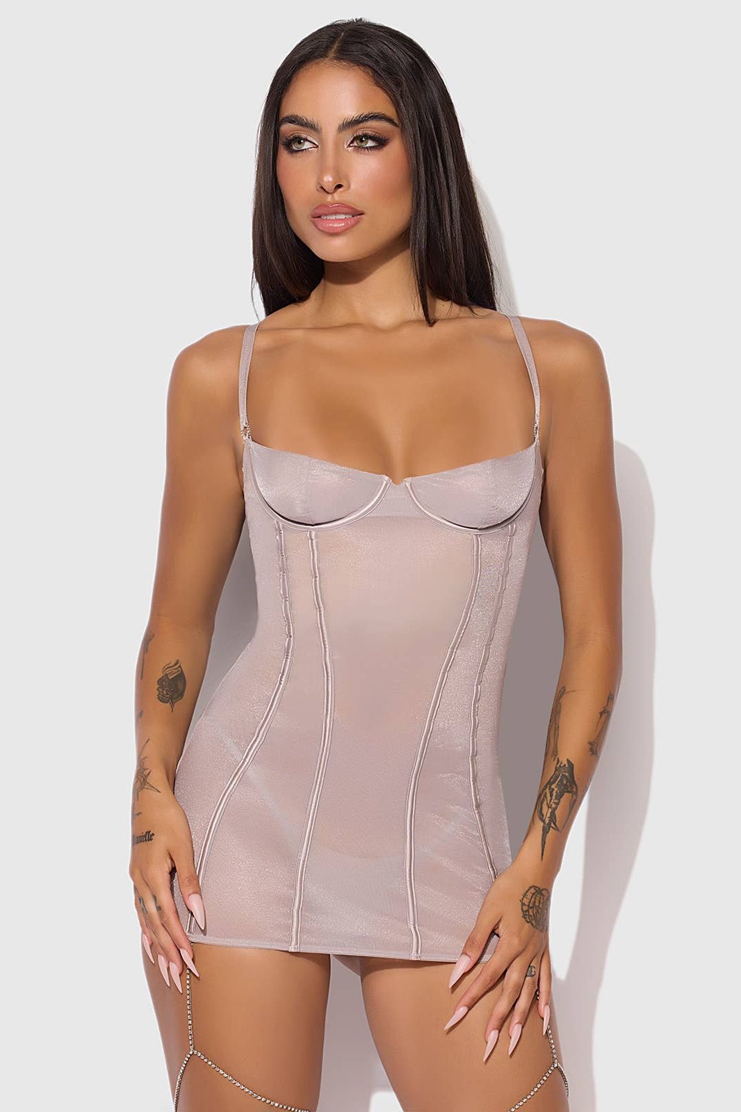 Robe en résille Presley Shine