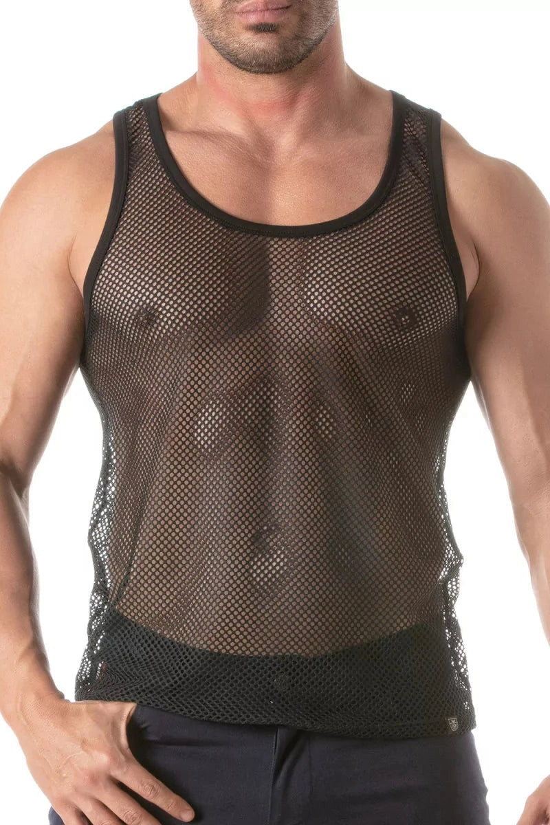 Fish Net Tank Top