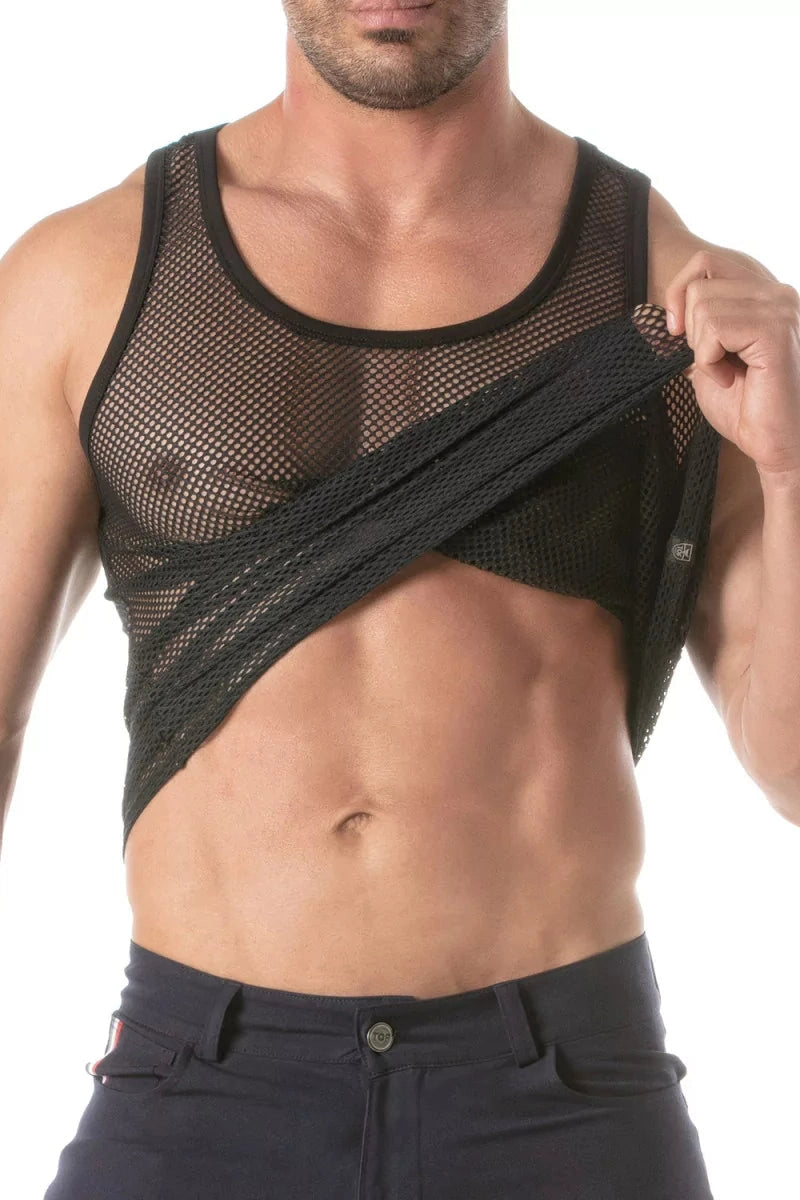 Fish Net Tank Top