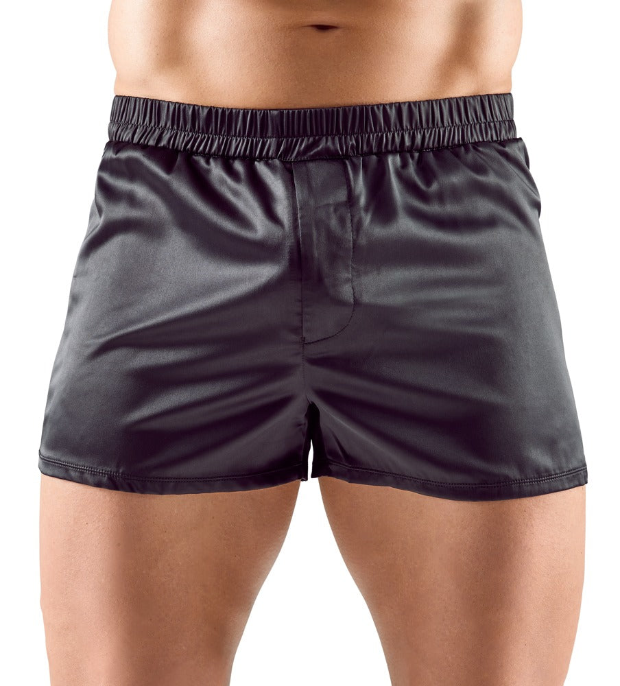 Black Satin Short