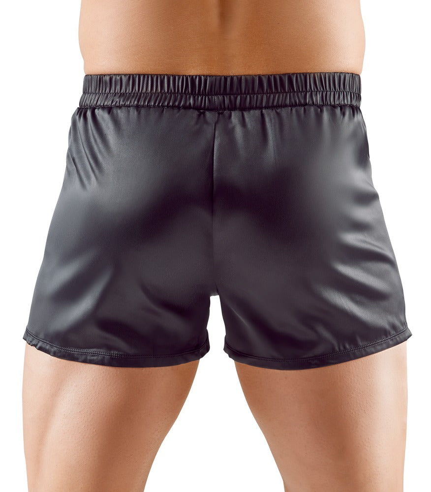 Black Satin Short