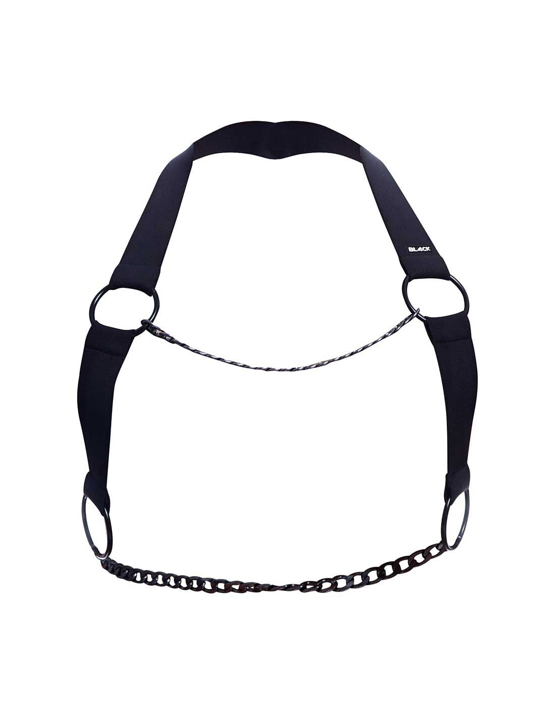 Chain Attached Rubber Harness