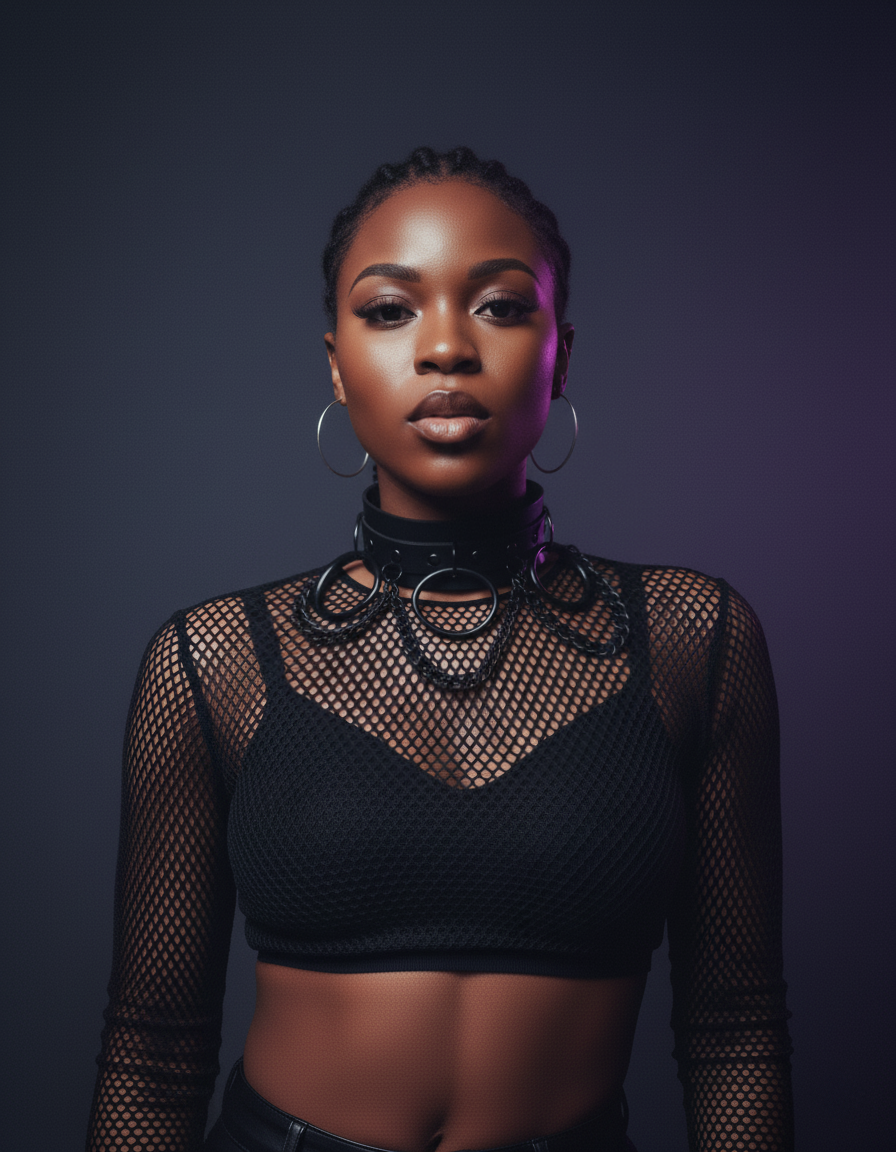 Gothic punk choker