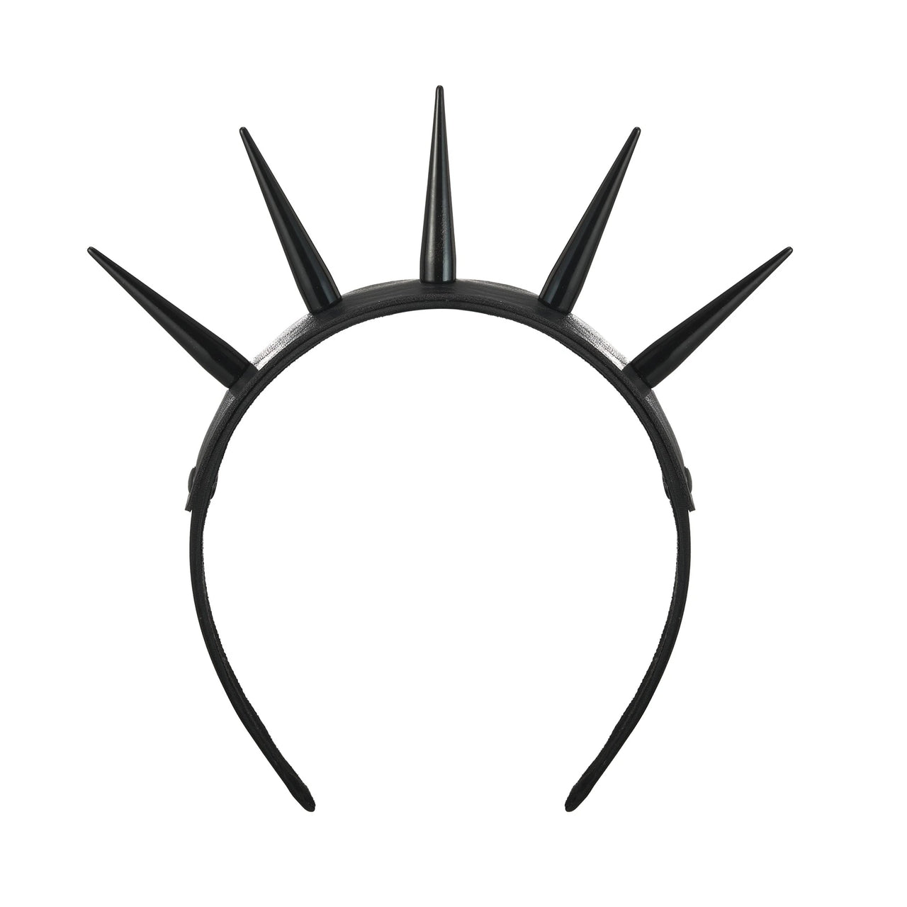 Black Spiked Head Band