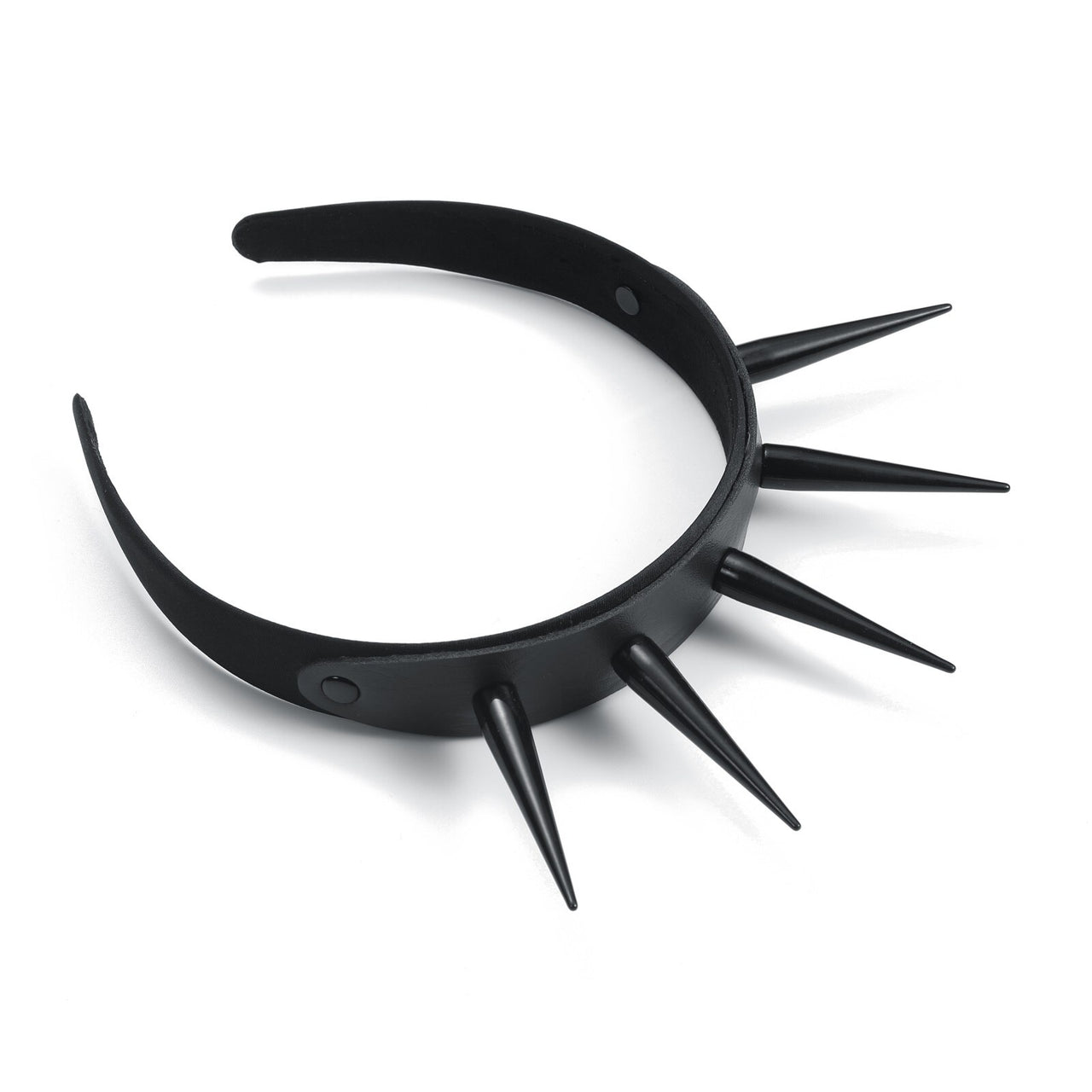 Black Spiked Head Band