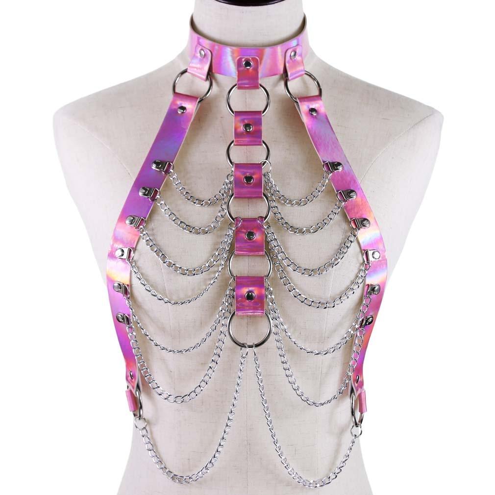 Full Body Chain Harness Dress – liquidred