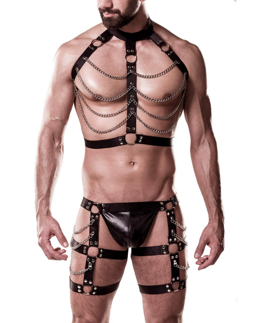 Rubber Band Chain Harness Set