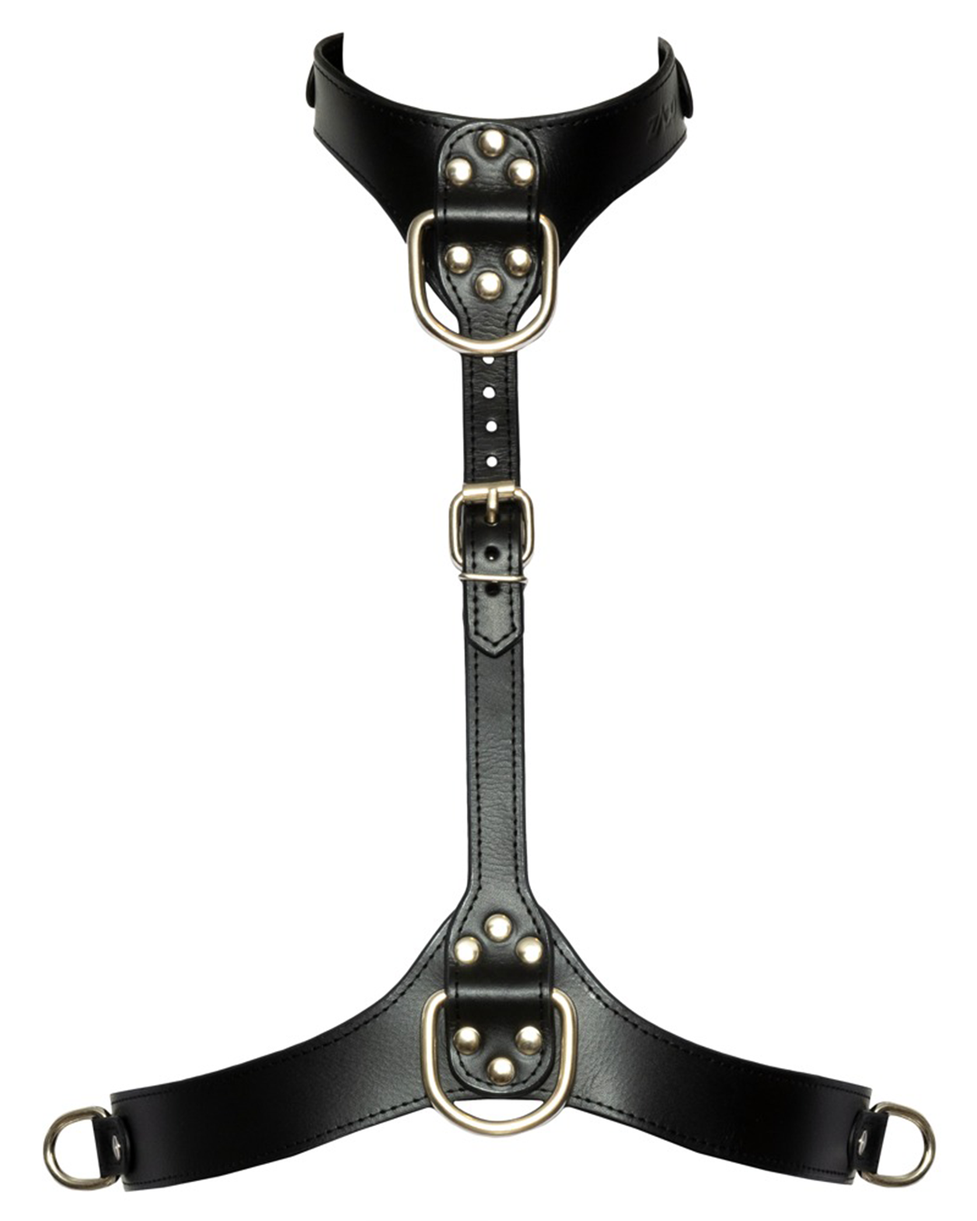 Leather Look Chest Harness